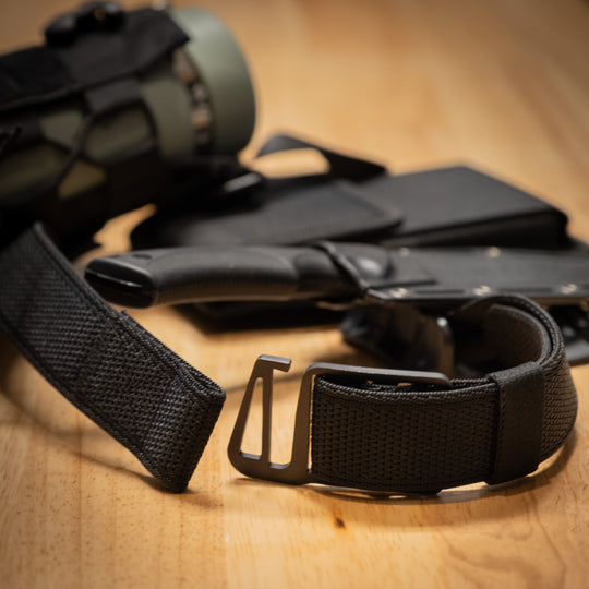 Axis EDC Stretch Belt - Black Alloy (Coming Soon)