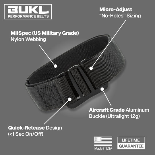 Element UL Adventure Belt | Black Alloy
