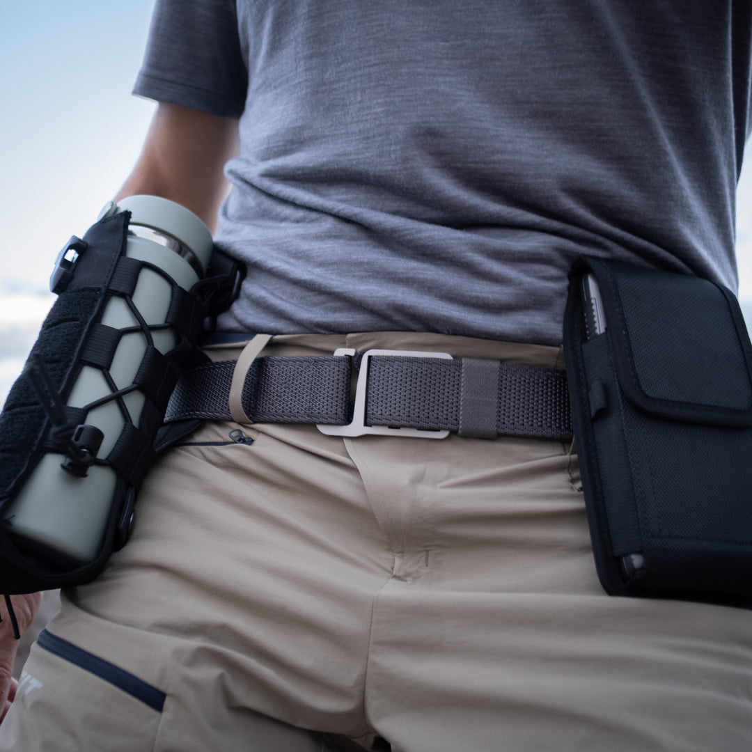 Axis EDC Stretch Belt - Brushed Alloy (Coming Soon)